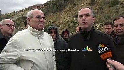 Άνοιξε και σε άλλα σημεία ο δρόμος προς το λιμάνι της Κύμης