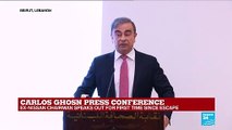 Carlos Ghosn press conference: 