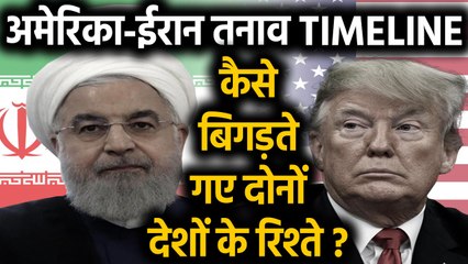 US Iran Relations Timeline: अमेरिका-ईरान के बीच ऐसे बढ़ा तनाव | वनइंडिया हिंदी
