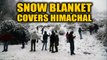 Himachal Pradesh: Snowfall in Shimla & Kufri, tourists rejoice