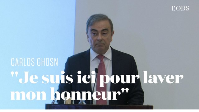 Carlos Ghosn s'exprime en public pour la première fois depuis son évasion du Japon