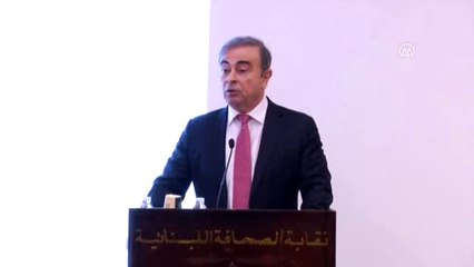 Eski Nissan Üst Yöneticisi Ghosn'un basın toplantısı (1)