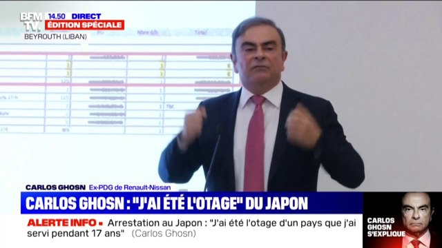 Carlos Ghosn: Je pensais que j'allais mourir au Japon