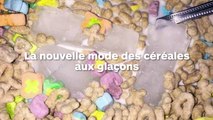 La mode des céréales aux glaçons au petit-déjeuner