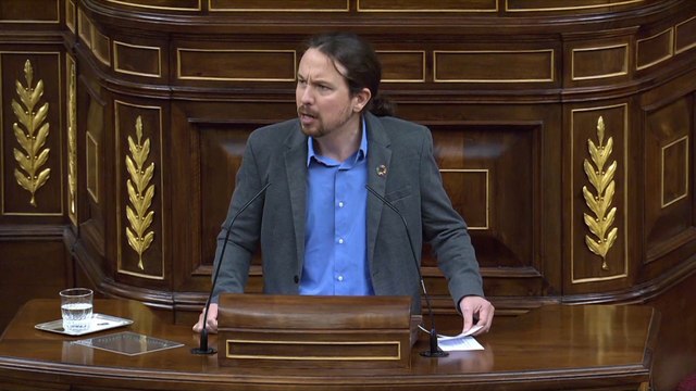 Pablo Iglesias pide a Sánchez la mayor firmeza democrática