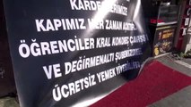 Tekirdağ'da durumu iyi olmayan öğrencilere bedava kokoreç kampanyası
