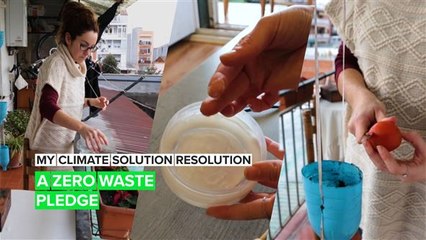 My Climate #SolutionResolution: Cristina’s zero waste changes