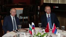 Cumhurbaşkanı Erdoğan ile Putin yeniden görüşmeye başladı