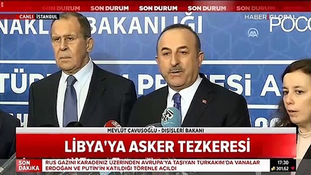 Çavuşoğlu: İki lider 12 Ocak gecesi ateşkes için çağrı yapacak