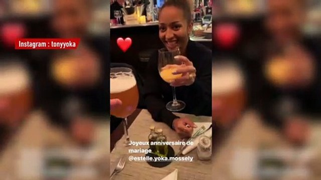 L'anniversaire de mariage très romantique du couple Yoka-Mossely - Boxe - Lourds