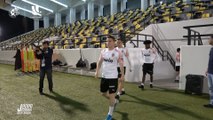 Entrenamiento del Valencia CF antes del encuentro frente al Real Madrid