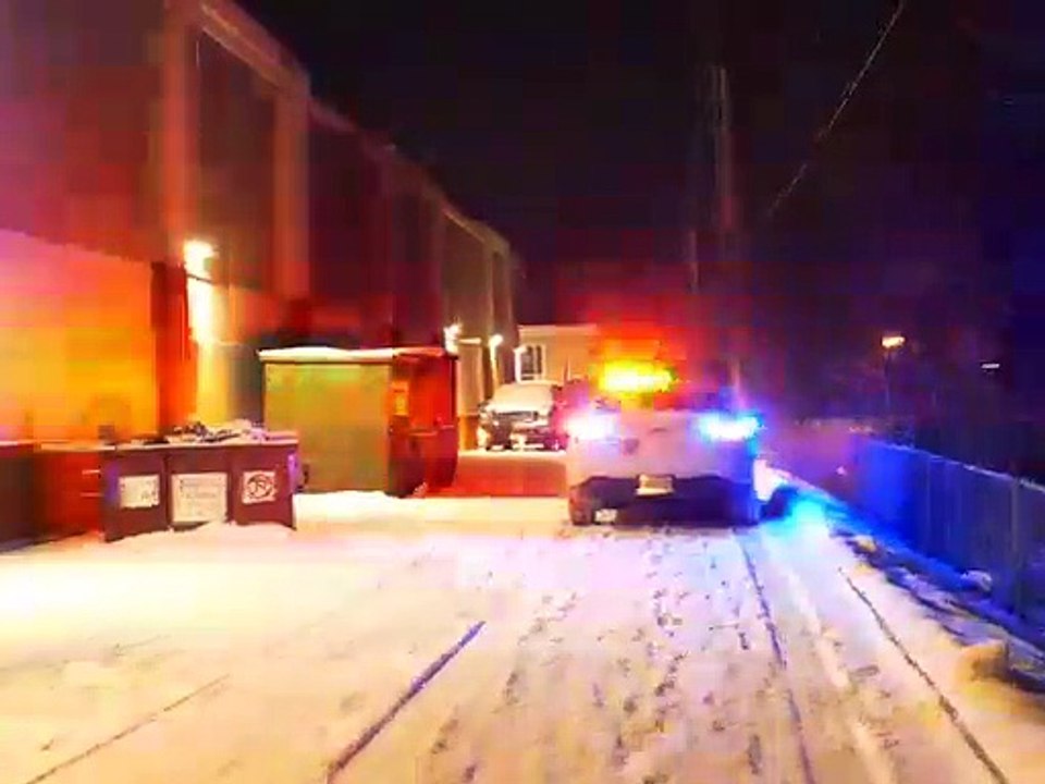 Saleuse incendiée