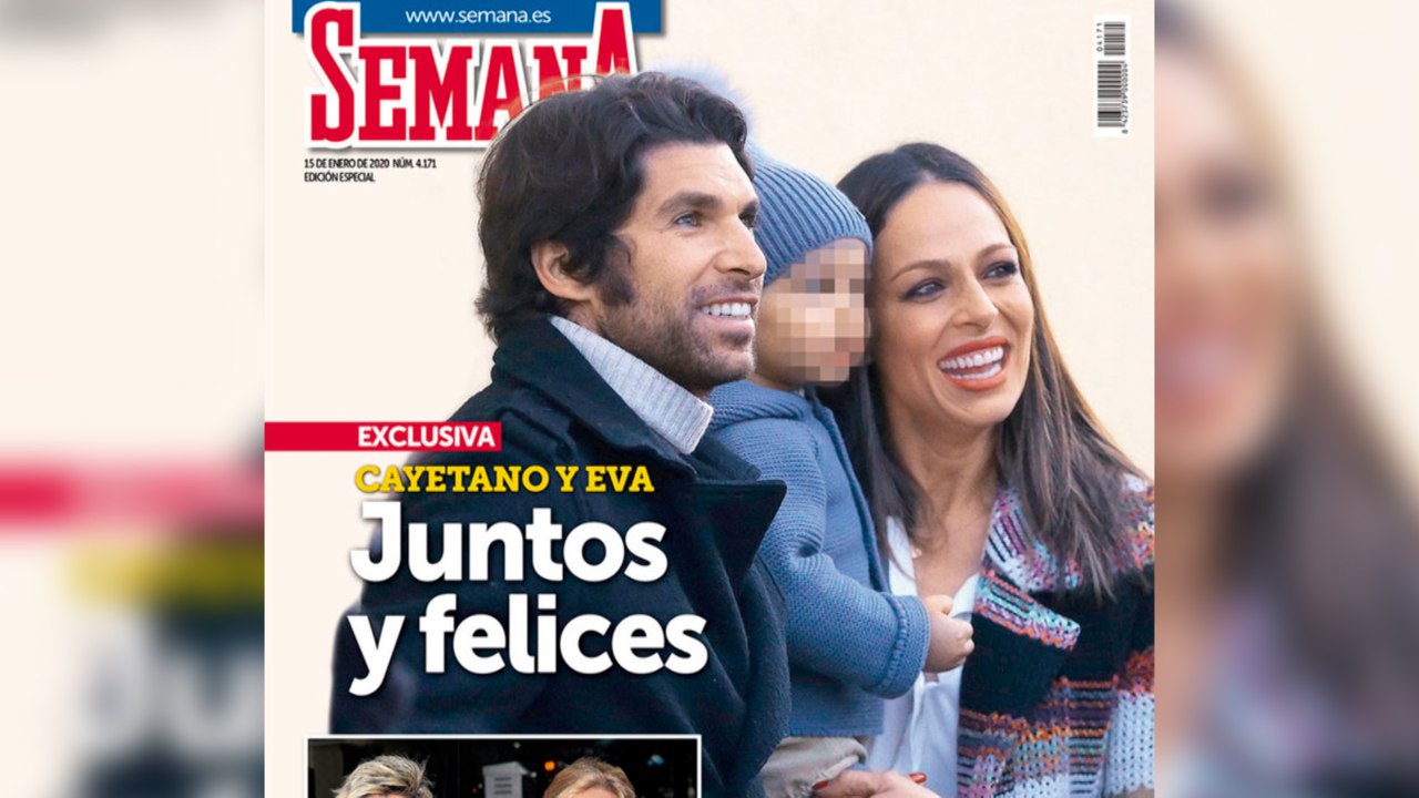 Eva González y Cayetano Rivera vuelven a aparecer juntos sonriendo