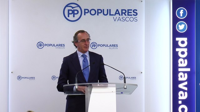Alonso: Casado debe recuperar el PP para la concordia y no la bronca