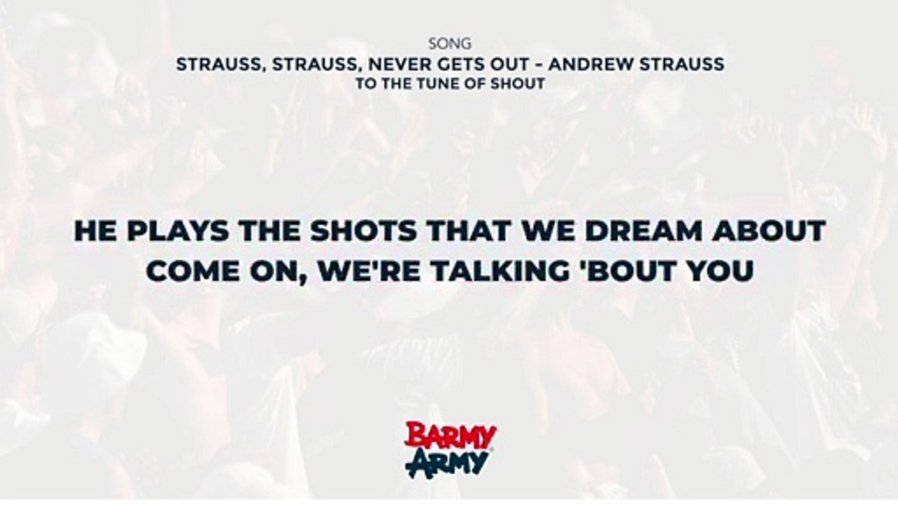 Strauss, Strauss, Never Gets Out - Andrew Strauss