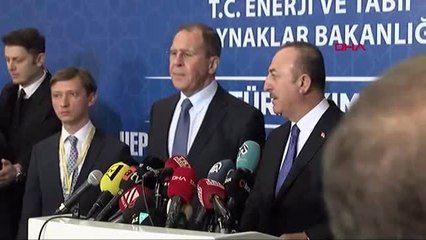 Çavuşoğlu ve lavrov'dan açıklama
