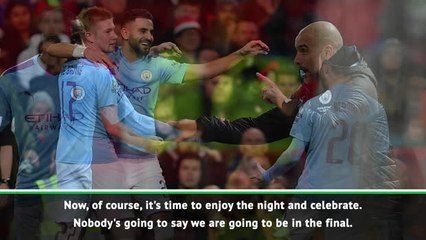 United result 'one of the best' this season - Pep