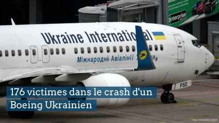 Le crash d'un Boeing ukrainien fait 176 victimes près de Téhéran