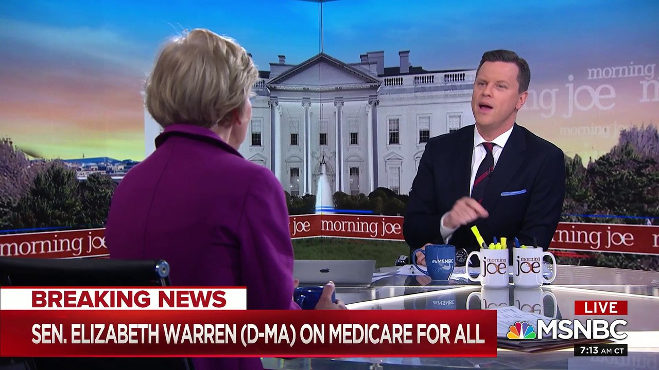 Sen. Warren weighs in on poll numbers, grassroots support