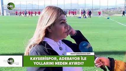 Kayserispor, Adebayor ile yollarını neden ayırdı?