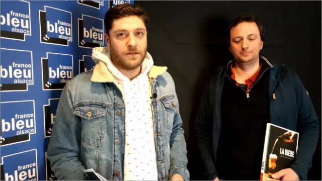 Xavier Jarry du restaurant La Fabrique à Schiltigheim en compagnie de Christian Artzner, maître brasseur de la brasserie Perle vous offre une recette de glace à la bière !