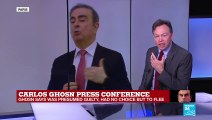 Carlos Ghosn press conference: 
