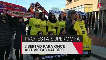 Amnistía Internacional presiona a Arabia Saudí en la Supercopa