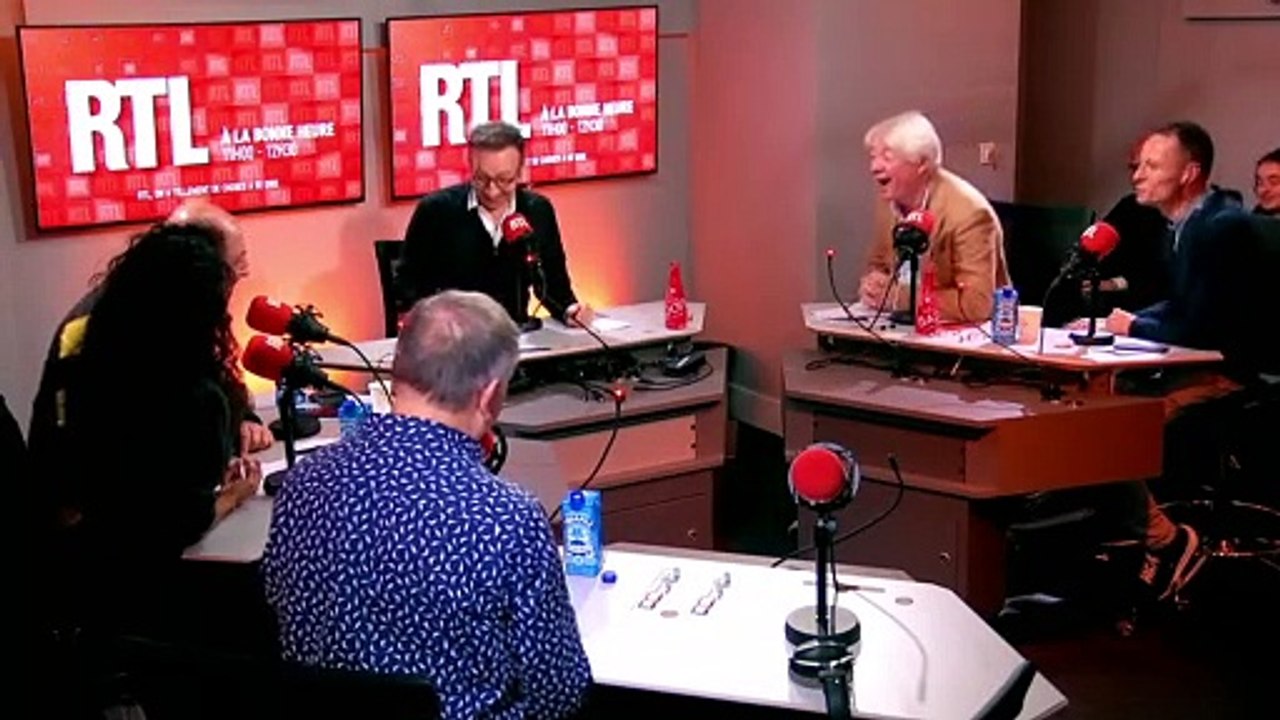 Le four rire provoqué par Kad Merad en fin d'émission
