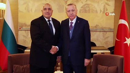 Cumhurbaşkanı Erdoğan, Bulgaristan Başbakanı Borisov’u kabul etti