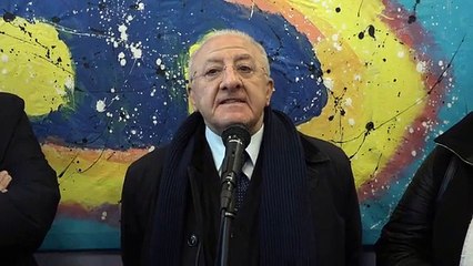 De Luca all'Ospedale Maresca di Torre del Greco (08.01.20)