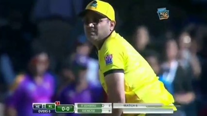 Sehwag Dashing Batting  - JK Shocked - KCC League