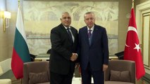 Cumhurbaşkanı Erdoğan, Bulgaristan Başbakanı Borisov ile bir araya geldi