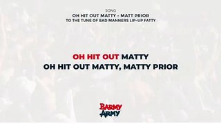 Oh hit out Matty - Matt Prior