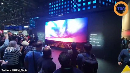 Samsung présente le plus grand téléviseur jamais conçu !