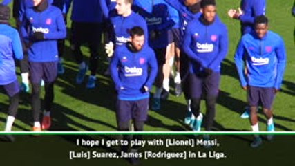 Bacca's desire to play with South American greats