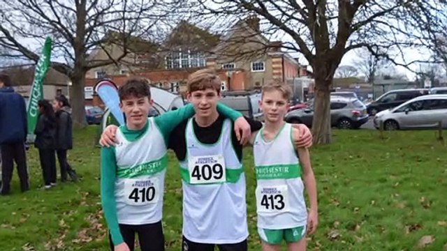 Chichester Runners at Sussex cross country championships