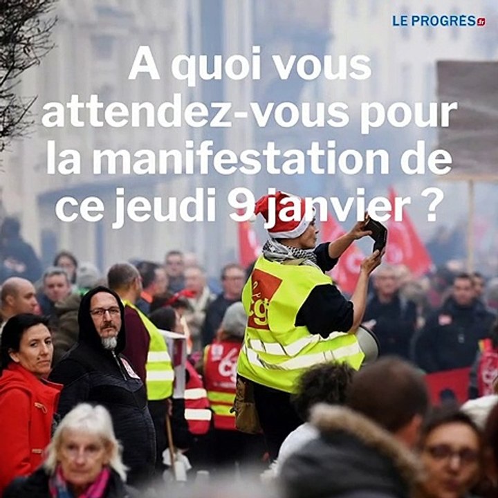 Qu'attendent-ils de la manifestation du 9 janvier ?