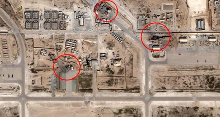 İran'ın saldırıları sonrası ABD üslerinin son halleri görüntülendi