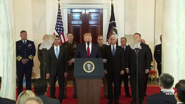 Trump imposes 'powerful sanctions' on Iran following ballistic missile attack - FULL