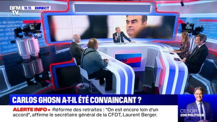 Story 2 : Carlos Ghosn a-t-il été convaincant ? - 08/01