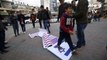 Palestinians burn US, Israeli flags to protest Qasem Soleimani's death