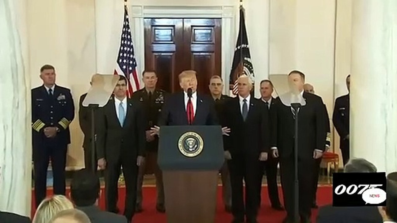 #LIVE: Trump Makes Statement On Iran Missile Attack | Trump,#IranMissile,