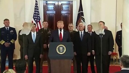 Trump: Keine Gegenschläge – dafür neue Sanktionen