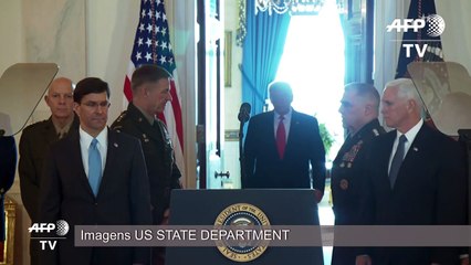 Trump anuncia novas sanções, mas pede paz ao Irã