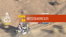 Dakar 2020 - Etapa 4 (Neom / Al Ula) - Resumen Moto/Quadriciclos