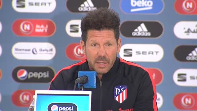 Simeone duda qué centrocampistas poner contra el Barça