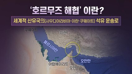 '호르무즈 해협 봉쇄'...이란의 보복 카드 될까? / YTN