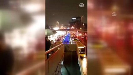 Bakırköy'de metrobüs arızası