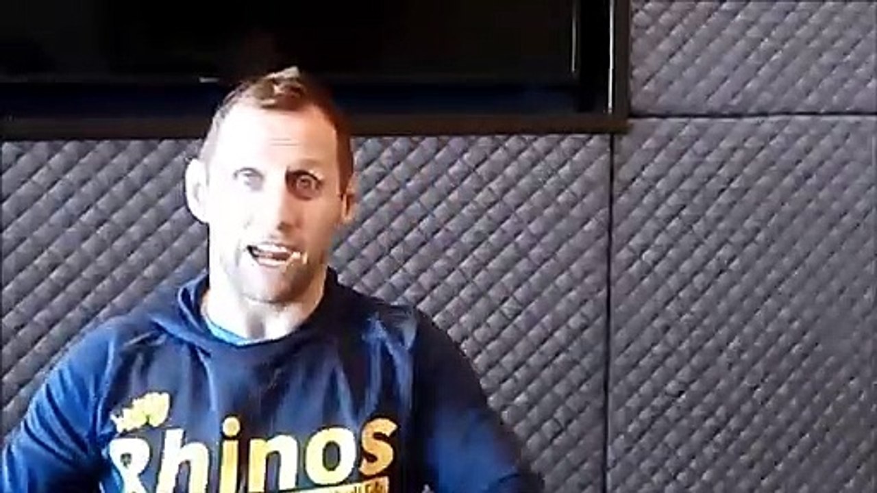 Leeds Rhinos' Rob Burrow ahead of testimonial v Bradford Bulls