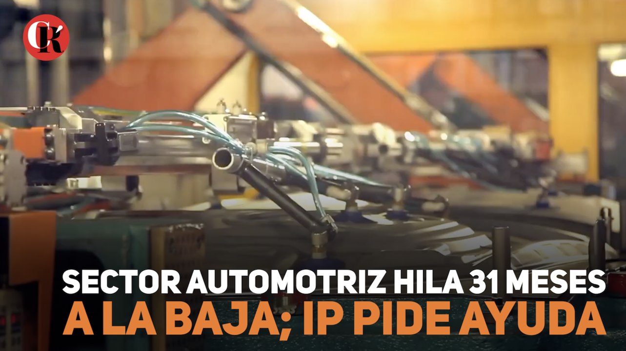 Sector automotriz hila 31 meses a la baja; IP pide ayuda